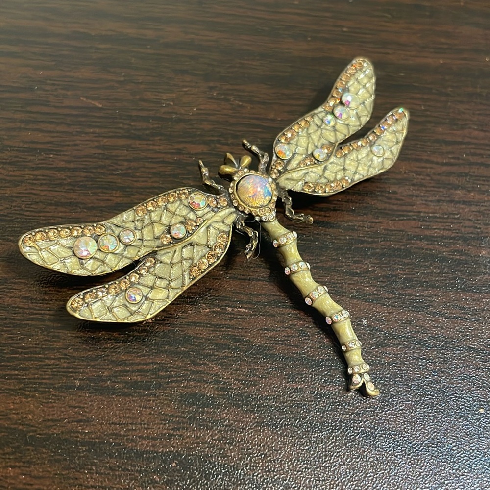 Vintage Joan Rivers Dragonfly brooch from the Joan Rivers Collection